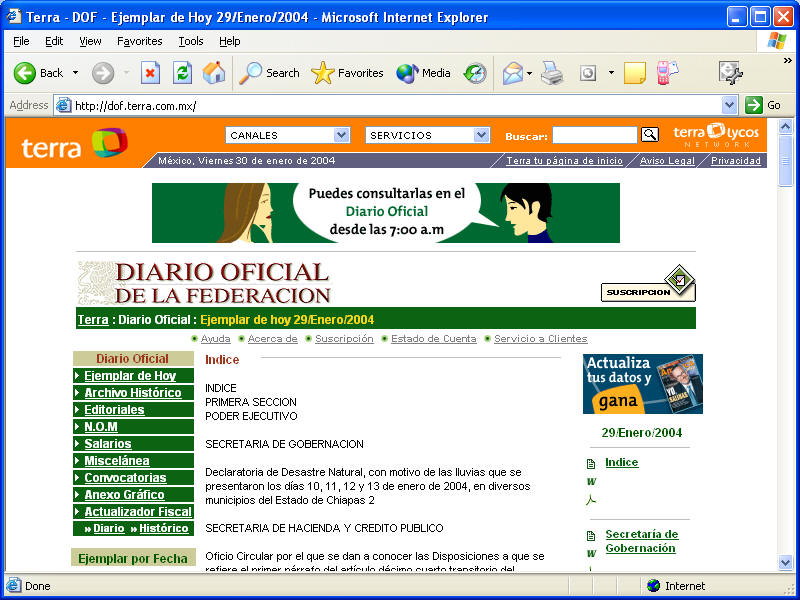 Diario Oficial De La Federacióngovernmentprintingbureau