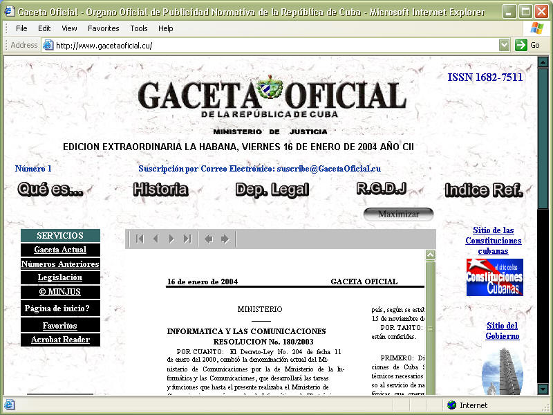GACETA CUBA gaceta cuba: